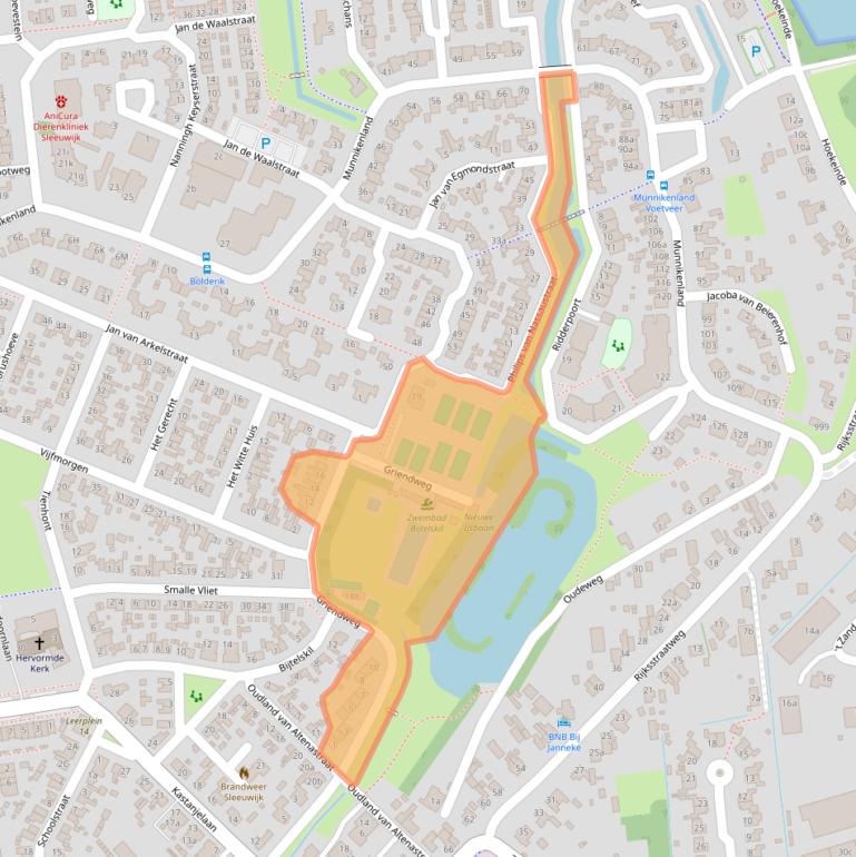 Kaart van postcodegebied 4254CR.