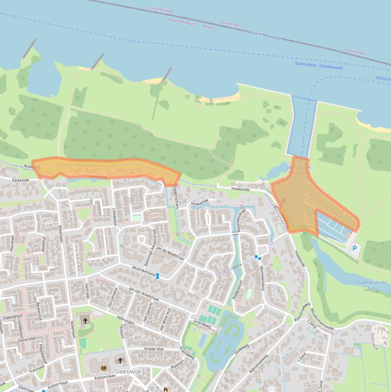 Kaart van postcodegebied 4254LP.