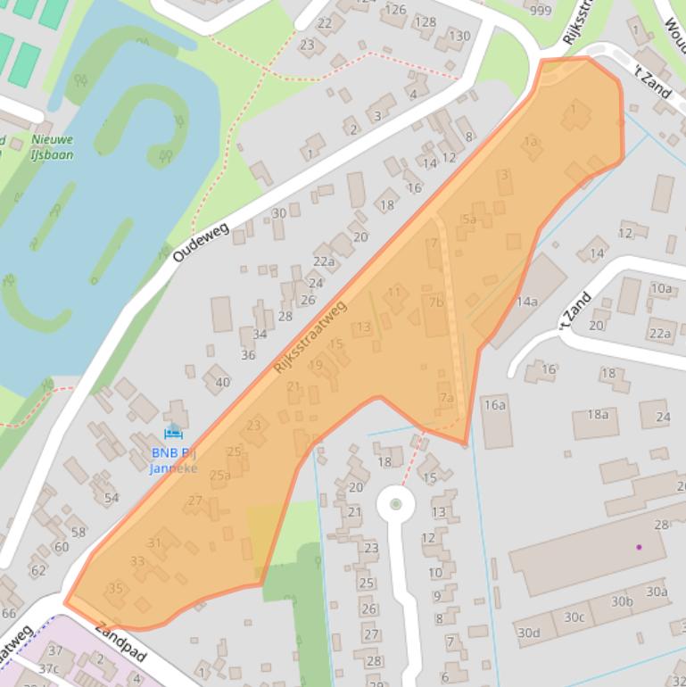 Kaart van postcodegebied 4254XA.