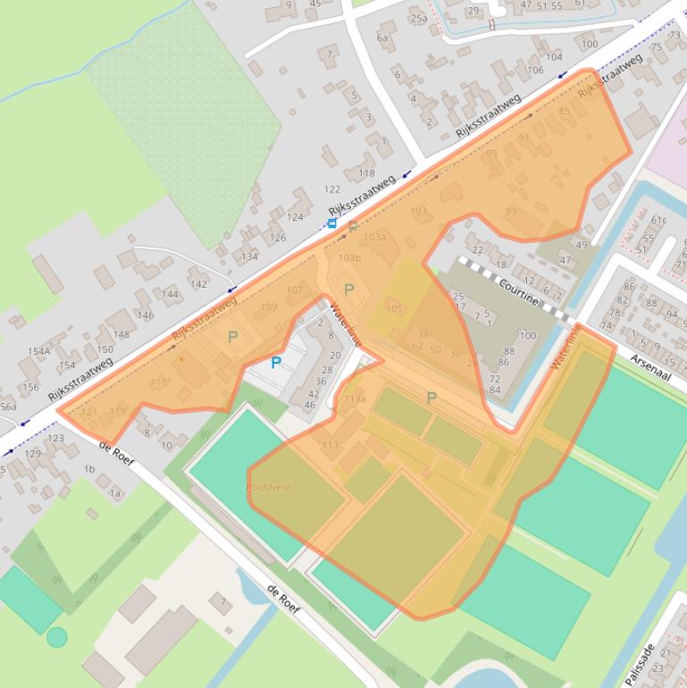 Kaart van postcodegebied 4254XC.