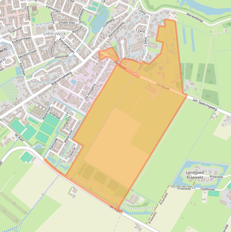 Kaart van postcodegebied 4254XN.