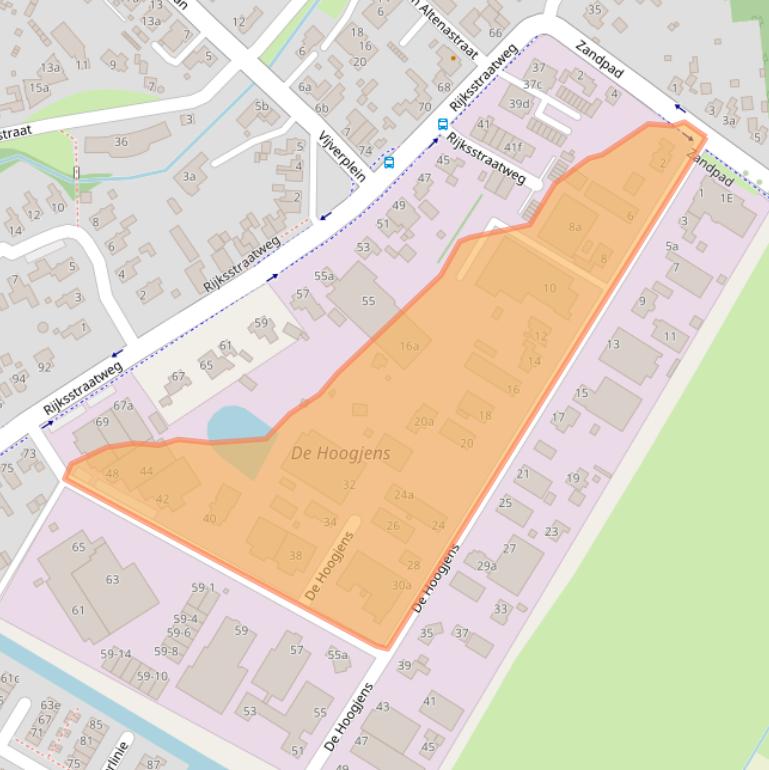 Kaart van postcodegebied 4254XW.