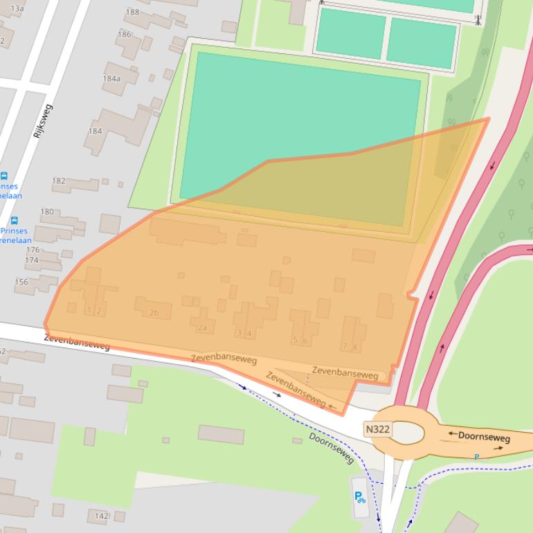 Kaart van postcodegebied 4255HA.