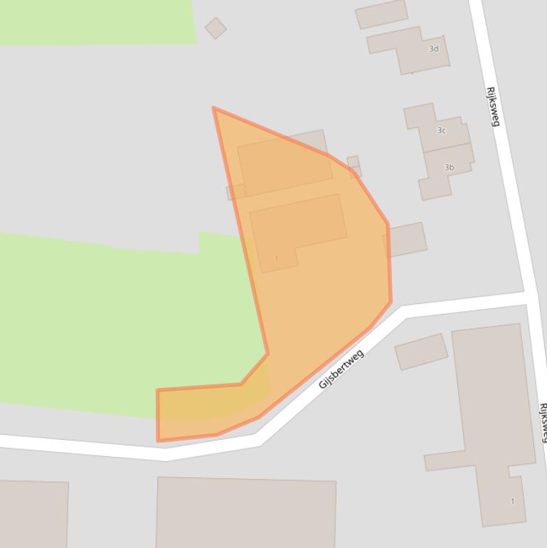 Kaart van postcodegebied 4255KJ.