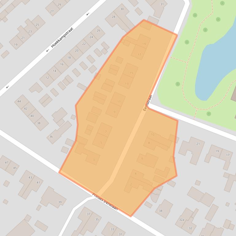 Kaart van postcodegebied 4255VN.