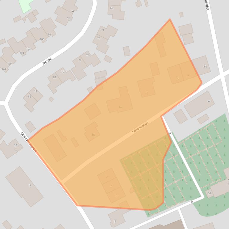 Kaart van postcodegebied 4261BN.