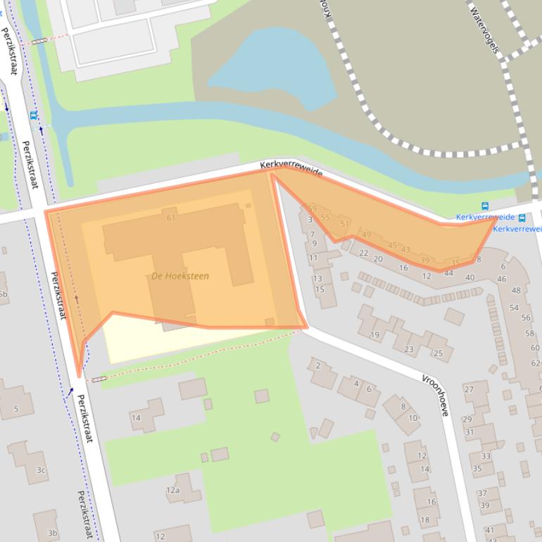 Kaart van postcodegebied 4261LL.