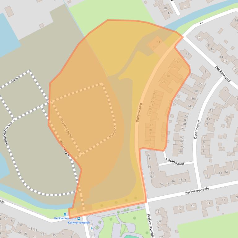 Kaart van postcodegebied 4261MG.