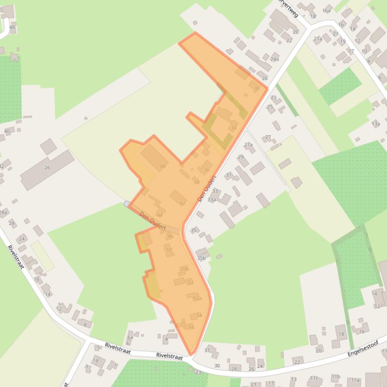 Kaart van postcodegebied 4261NC.
