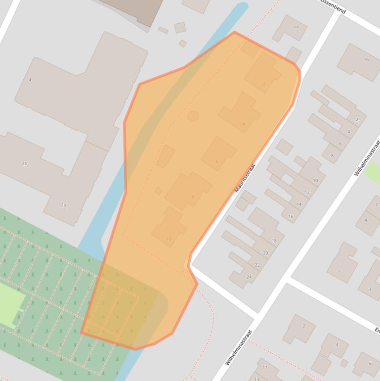Kaart van postcodegebied 4264SX.