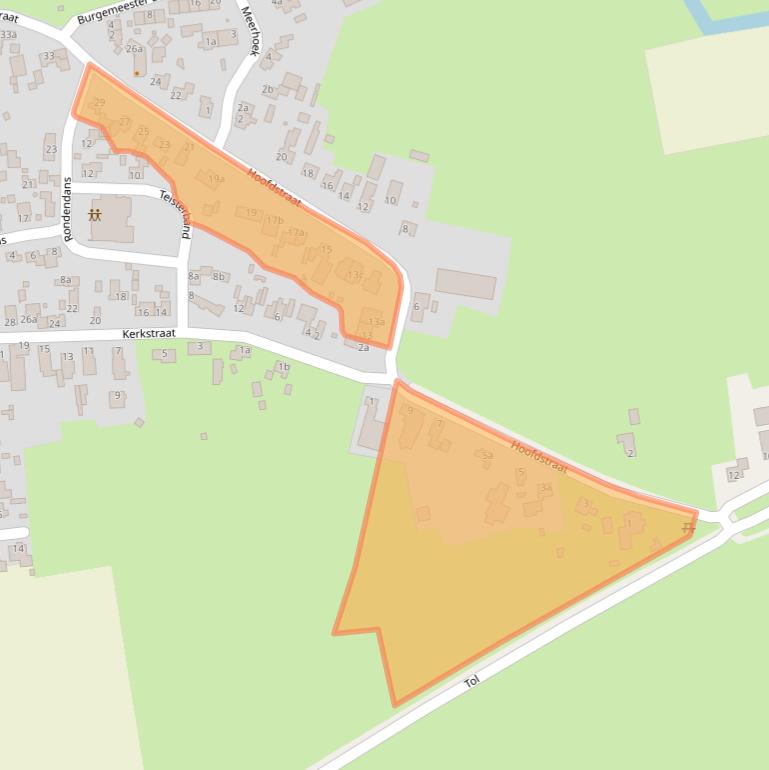 Kaart van postcodegebied 4265HH.