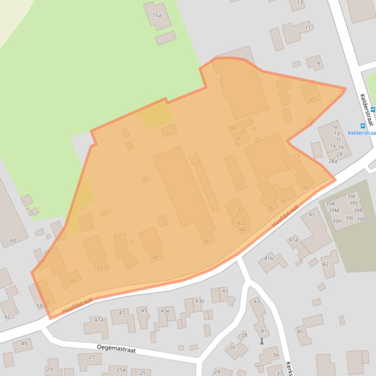 Kaart van postcodegebied 4265HL.