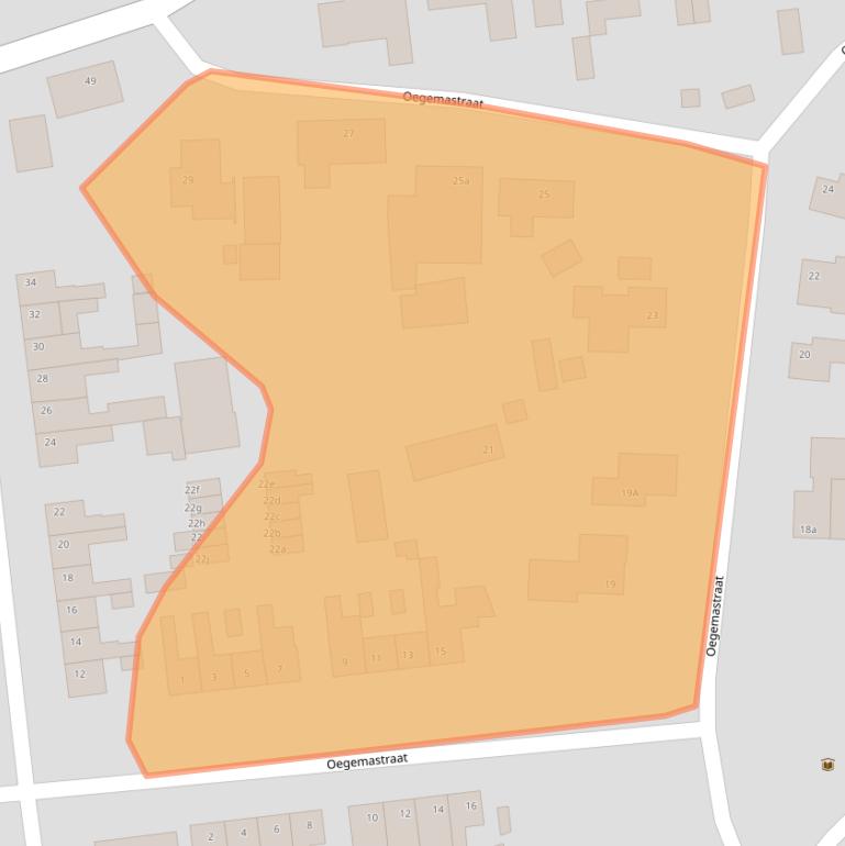 Kaart van postcodegebied 4265HM.