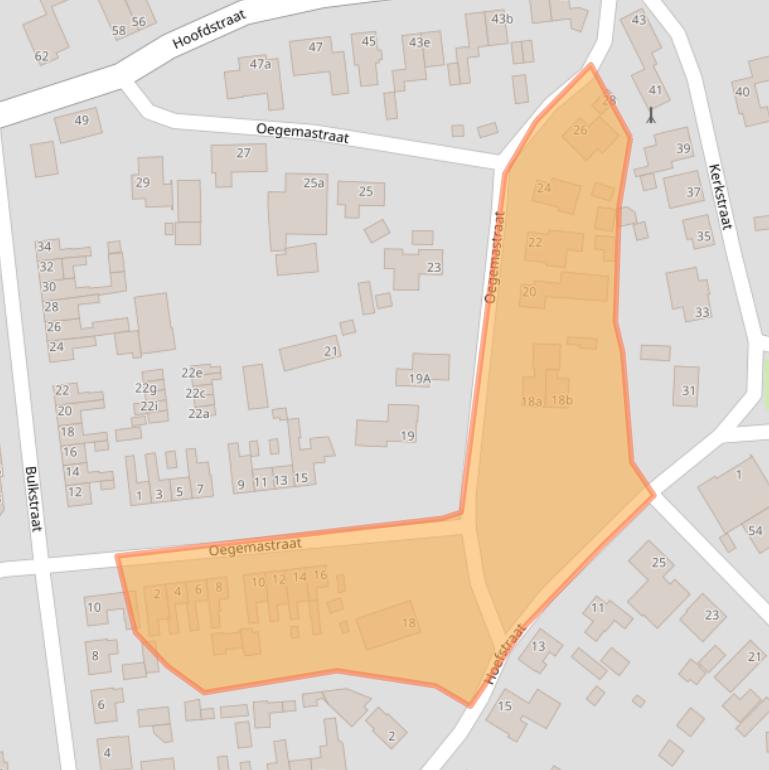 Kaart van postcodegebied 4265HN.