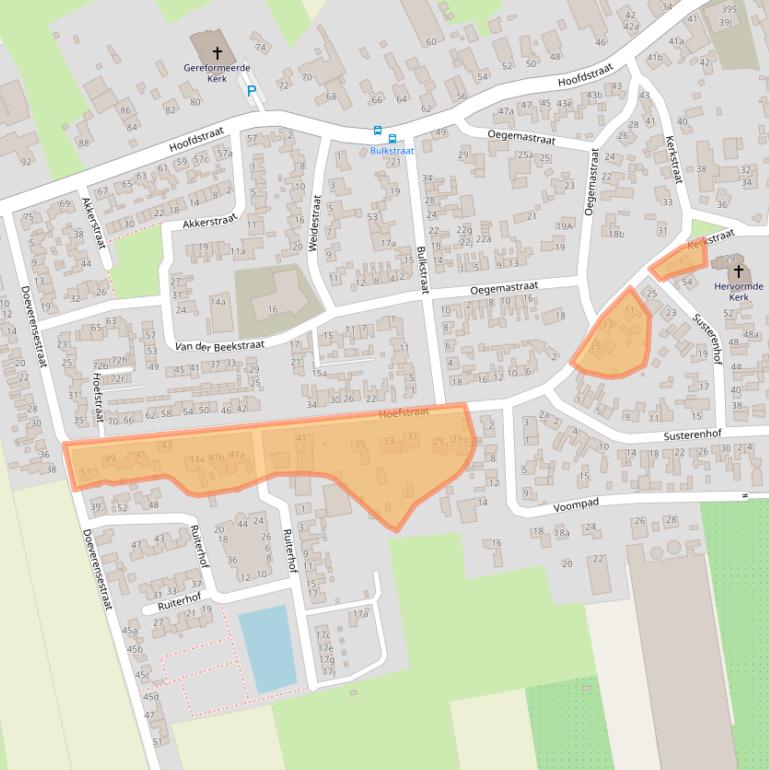 Kaart van postcodegebied 4265HT.