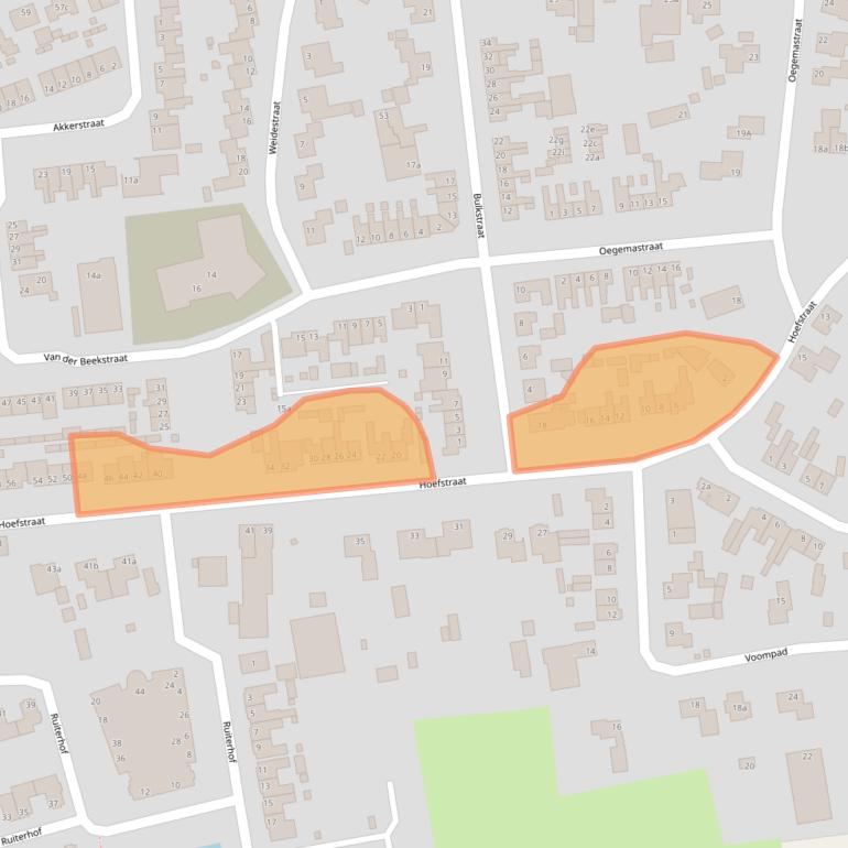 Kaart van postcodegebied 4265HV.