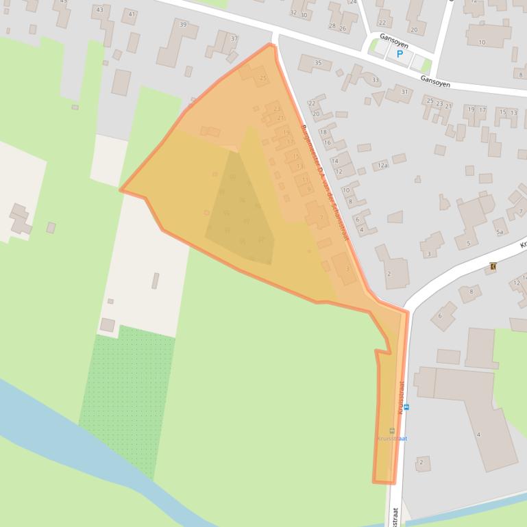 Kaart van postcodegebied 4267EN.