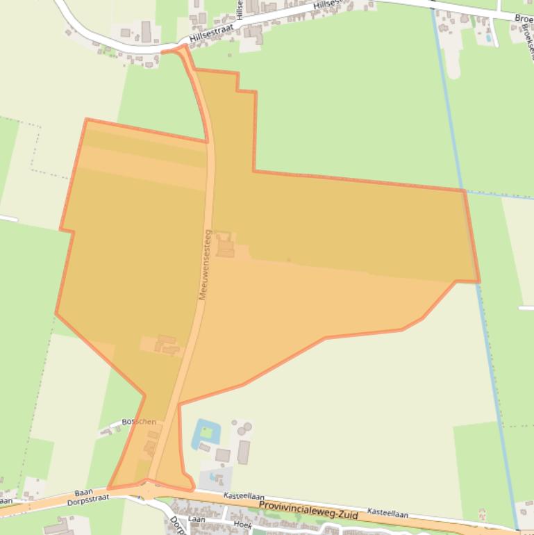 Kaart van postcodegebied 4268VK.