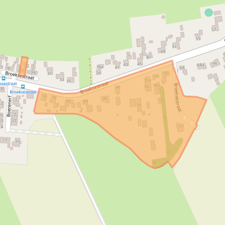 Kaart van postcodegebied 4269VC.