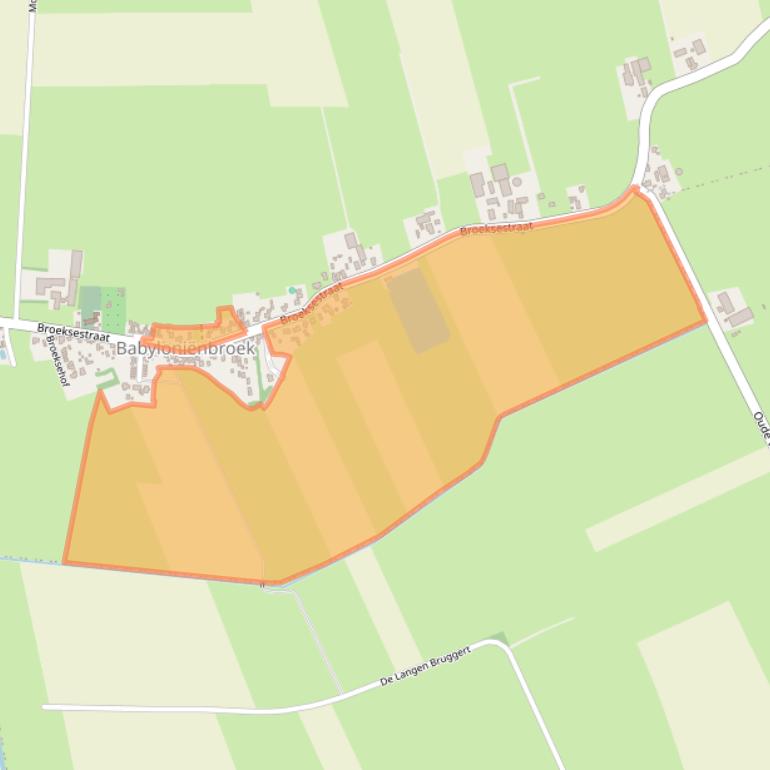 Kaart van postcodegebied 4269VD.