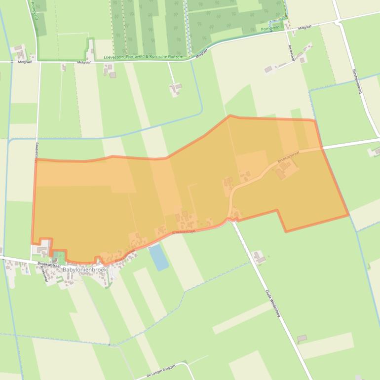 Kaart van postcodegebied 4269VE.