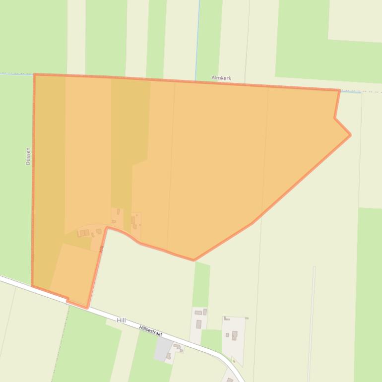 Kaart van postcodegebied 4269VJ.