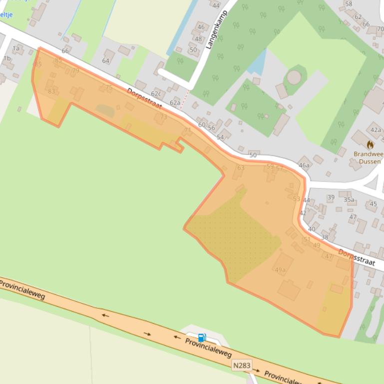 Kaart van postcodegebied 4271AB.