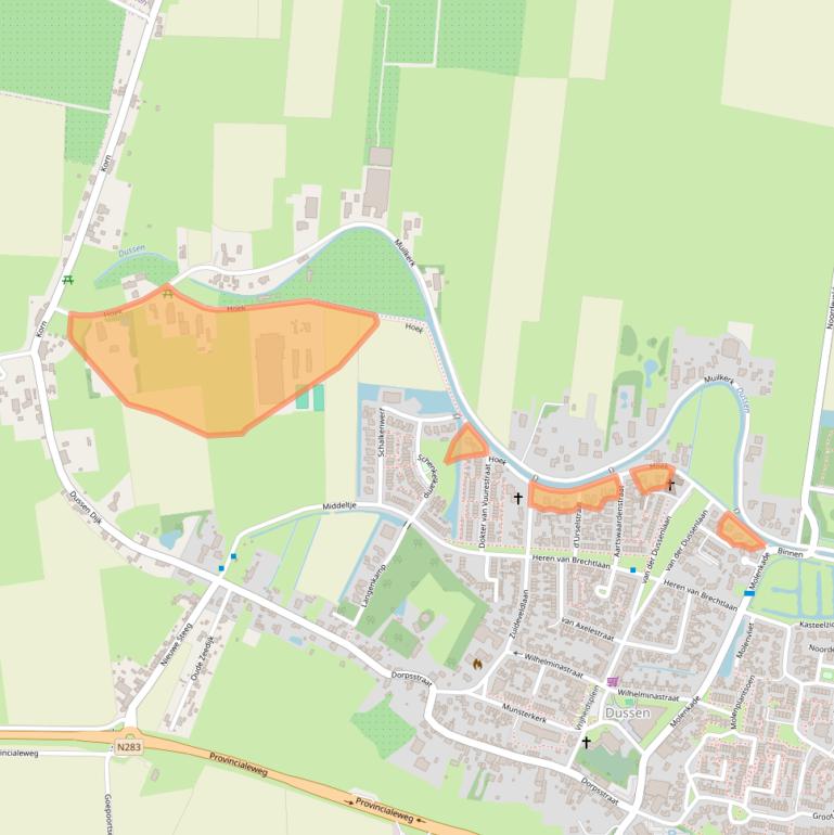 Kaart van postcodegebied 4271BH.