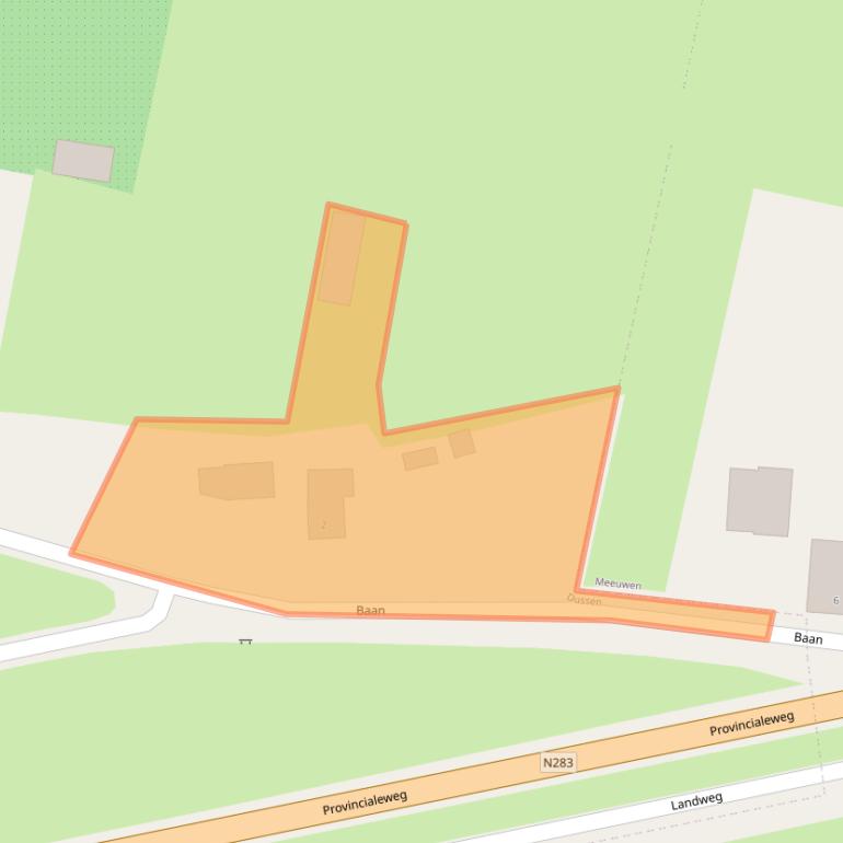 Kaart van postcodegebied 4271LT.