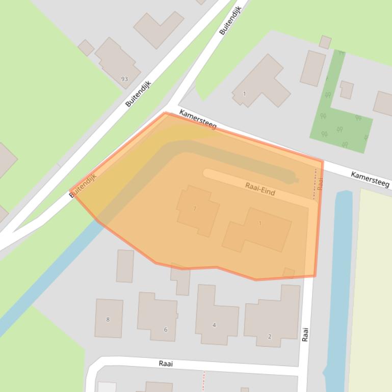 Kaart van postcodegebied 4273BA.