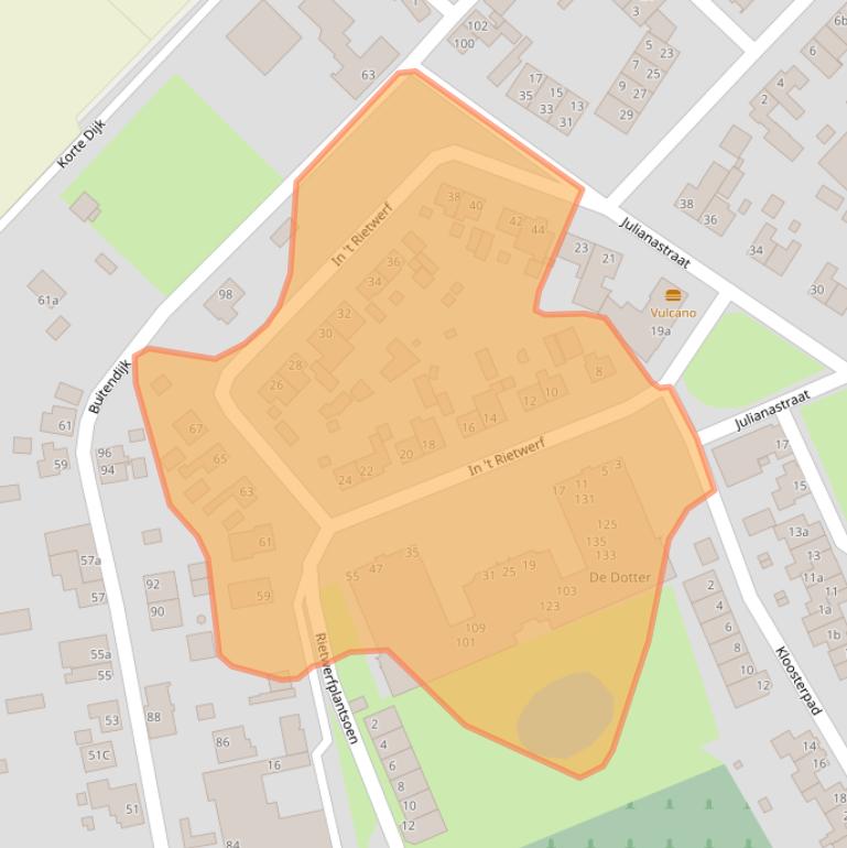 Kaart van postcodegebied 4273CG.