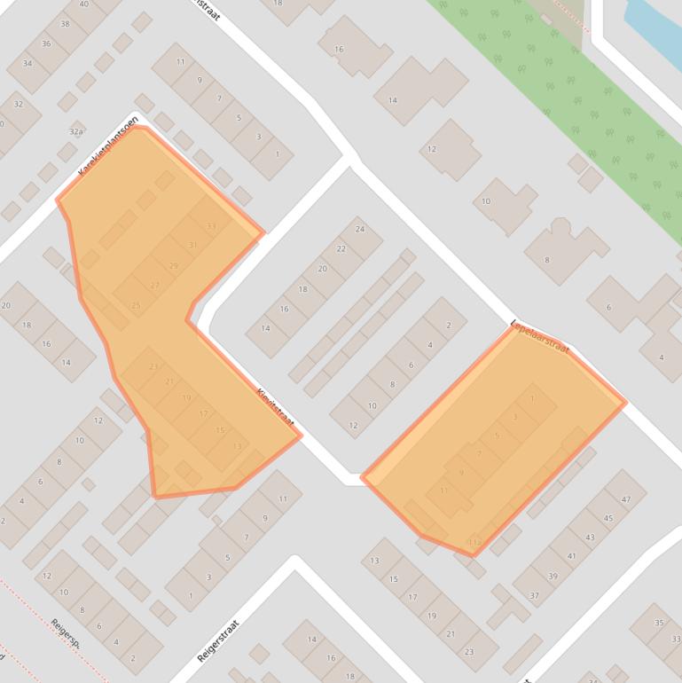 Kaart van postcodegebied 4273CL.