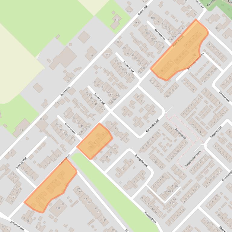 Kaart van postcodegebied 4273CX.