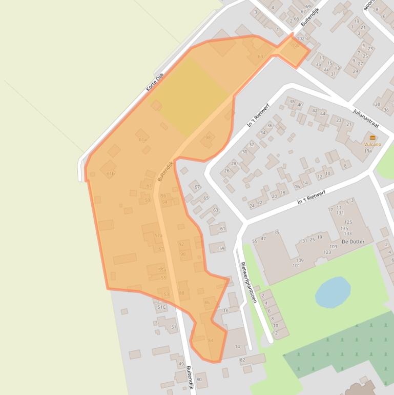 Kaart van postcodegebied 4273GD.