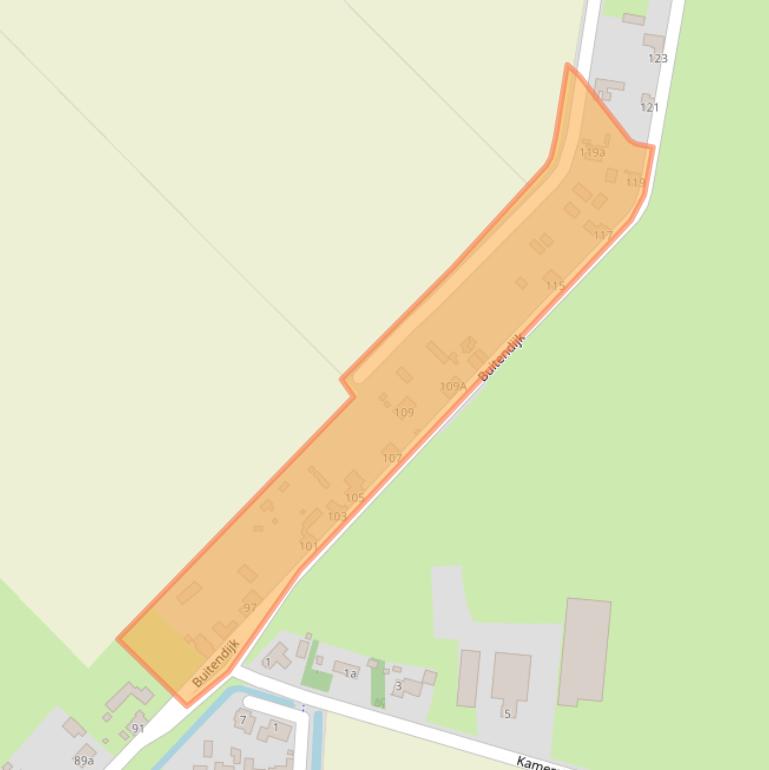 Kaart van postcodegebied 4273GG.