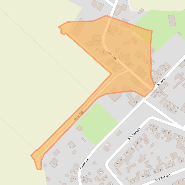 Kaart van postcodegebied 4273GJ.