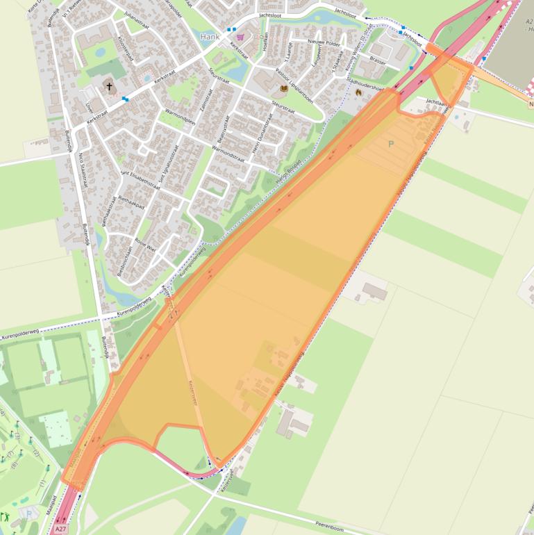 Kaart van postcodegebied 4273LB.