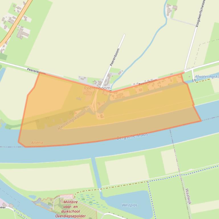 Kaart van postcodegebied 4273LJ.