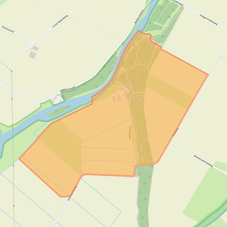 Kaart van postcodegebied 4273PB.