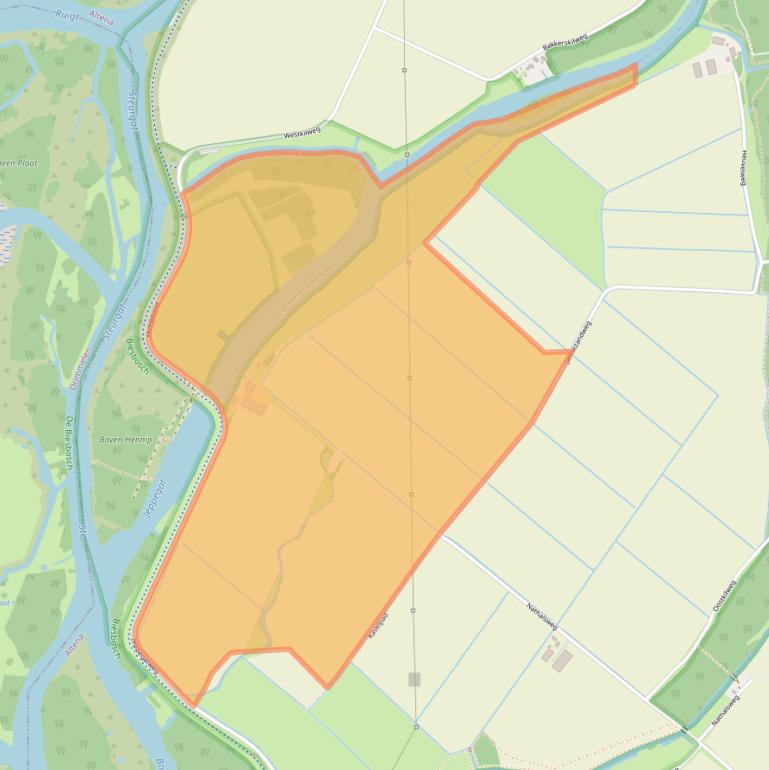 Kaart van postcodegebied 4273PL.