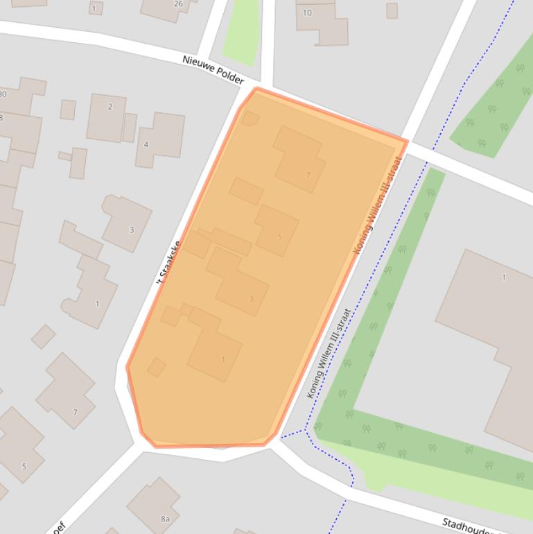 Kaart van postcodegebied 4273WB.