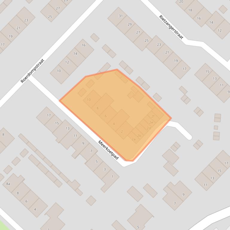 Kaart van postcodegebied 4273XH.