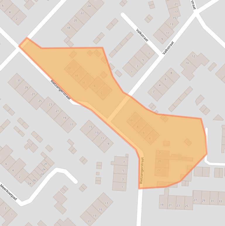 Kaart van postcodegebied 4273XK.