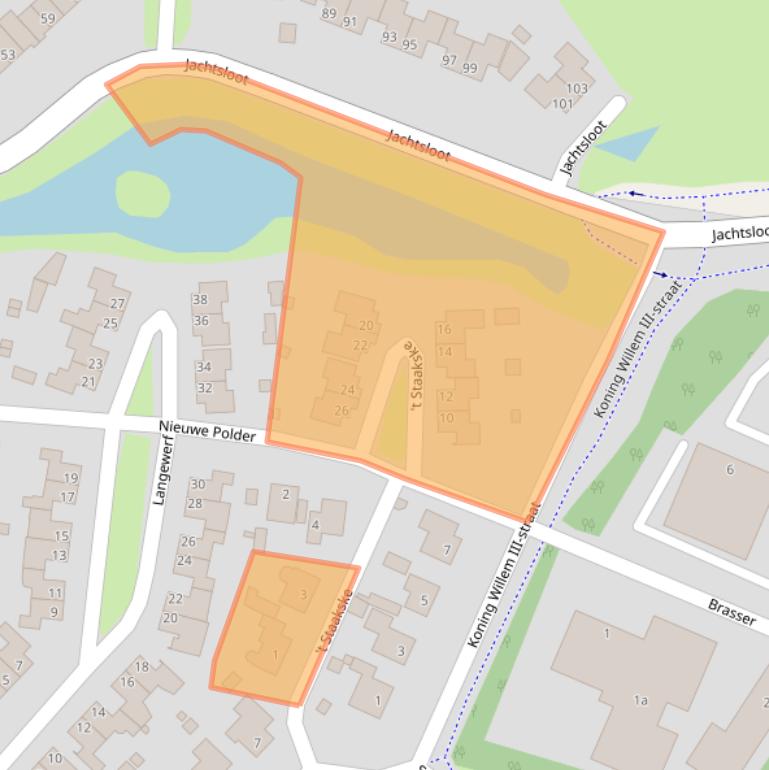 Kaart van postcodegebied 4273XW.