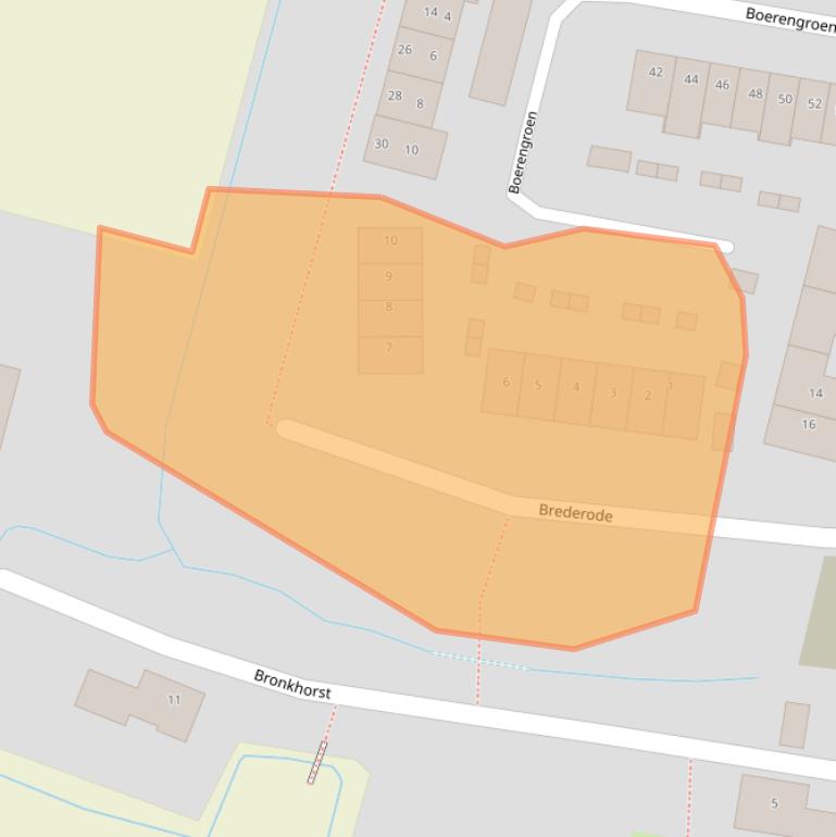 Kaart van postcodegebied 4281JG.