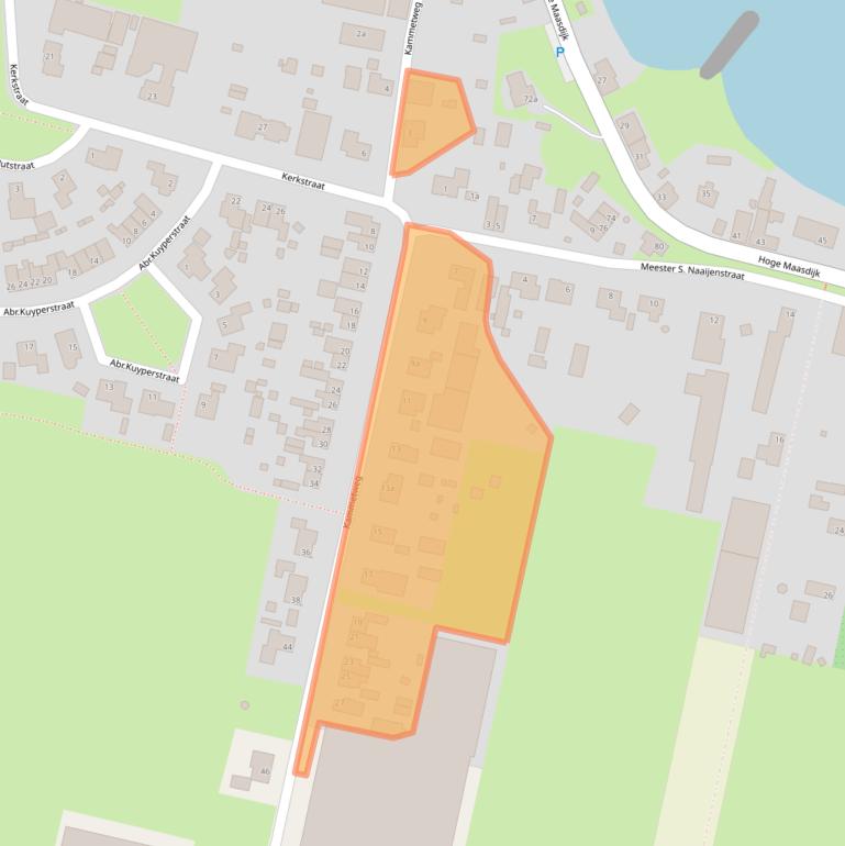 Kaart van postcodegebied 4281KJ.