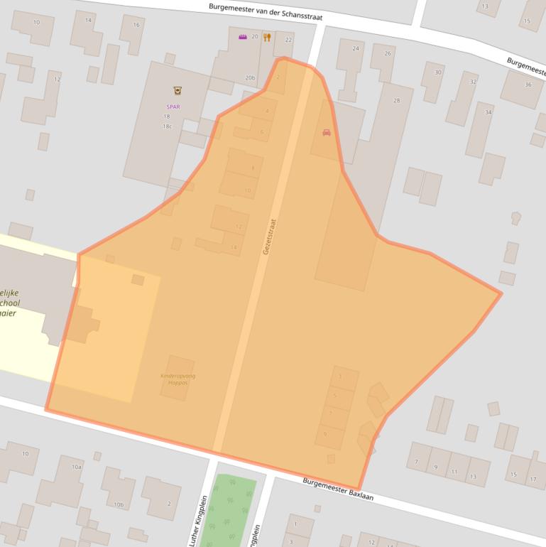 Kaart van postcodegebied 4281KR.