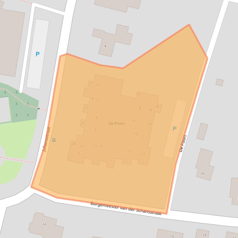 Kaart van postcodegebied 4281KX.