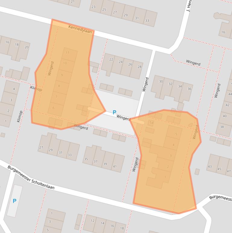 Kaart van postcodegebied 4281LS.