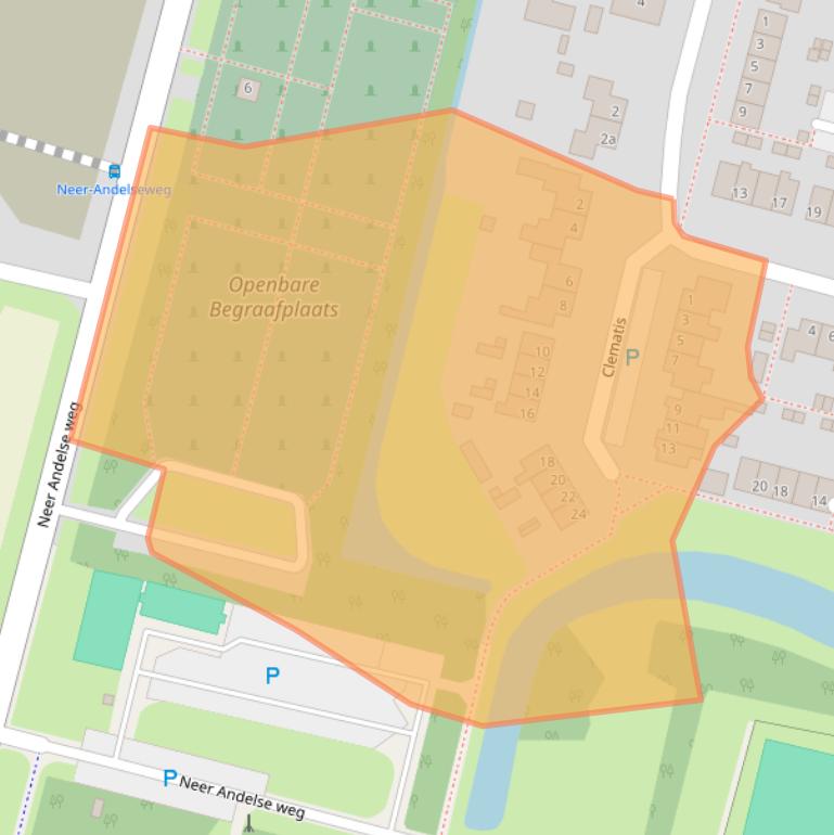 Kaart van postcodegebied 4281LX.